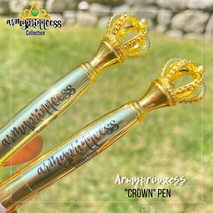 ARMYPRINNCESS Crown Pen